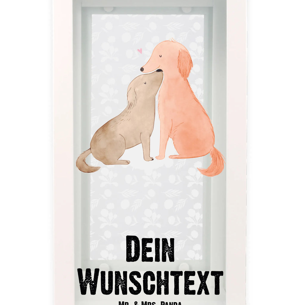 Personalisierte Deko Laterne Hunde Liebe Gartenlampe, Gartenleuchte, Gartendekoration, Gartenlicht, Laterne kleine Laternen, XXL Laternen, Laterne groß, Hund, Hundemotiv, Haustier, Hunderasse, Tierliebhaber, Hundebesitzer, Sprüche, Liebe, Hund. Hunde, Kuss, Vertrauen, Kuscheln, Herz