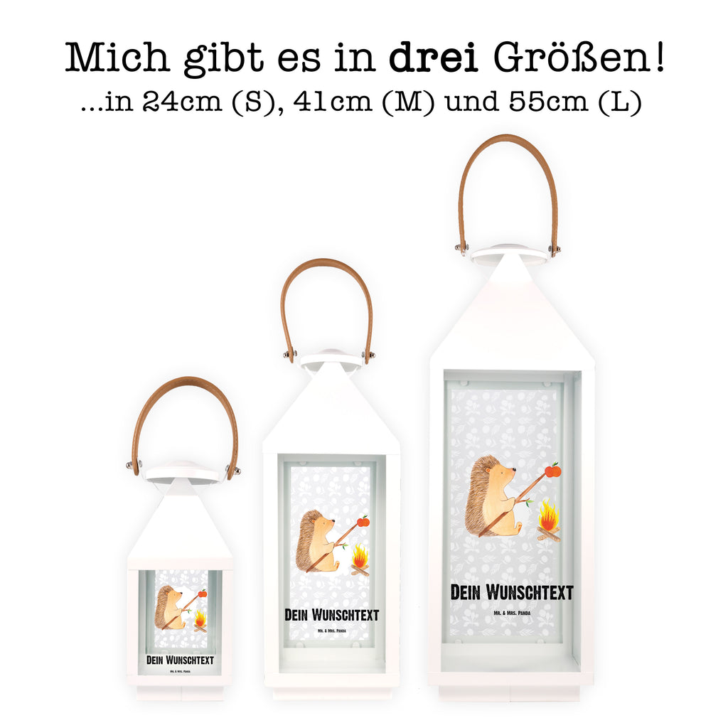 Personalisierte Deko Laterne Igel grillt Gartenlampe, Gartenleuchte, Gartendekoration, Gartenlicht, Laterne kleine Laternen, XXL Laternen, Laterne groß, Tiermotive, Gute Laune, lustige Sprüche, Tiere, Igel, Grillen, Ziele, Motivation, arbeitslos, Sinn des Lebens, Spruch