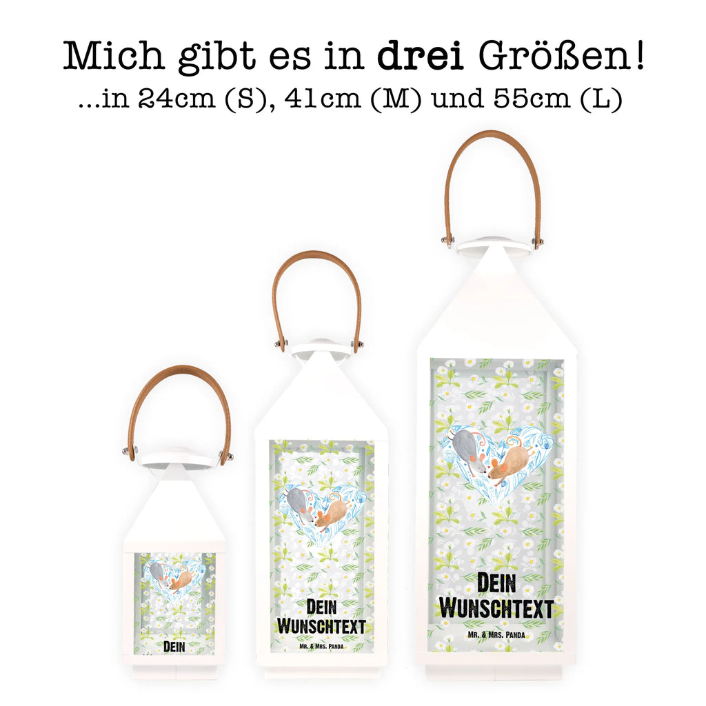 Personalisierte Deko Laterne Mäuse Herz Gartenlampe, Gartenleuchte, Gartendekoration, Gartenlicht, Laterne kleine Laternen, XXL Laternen, Laterne groß, Liebe, Partner, Freund, Freundin, Ehemann, Ehefrau, Heiraten, Verlobung, Heiratsantrag, Liebesgeschenk, Jahrestag, Hocheitstag, Maus, Mäuse, Liebesbotschaft, Liebesbeweis, Hochzeit, Lieblingsmensch, Gemeinsamkeit, Love, Geschenk für zwei