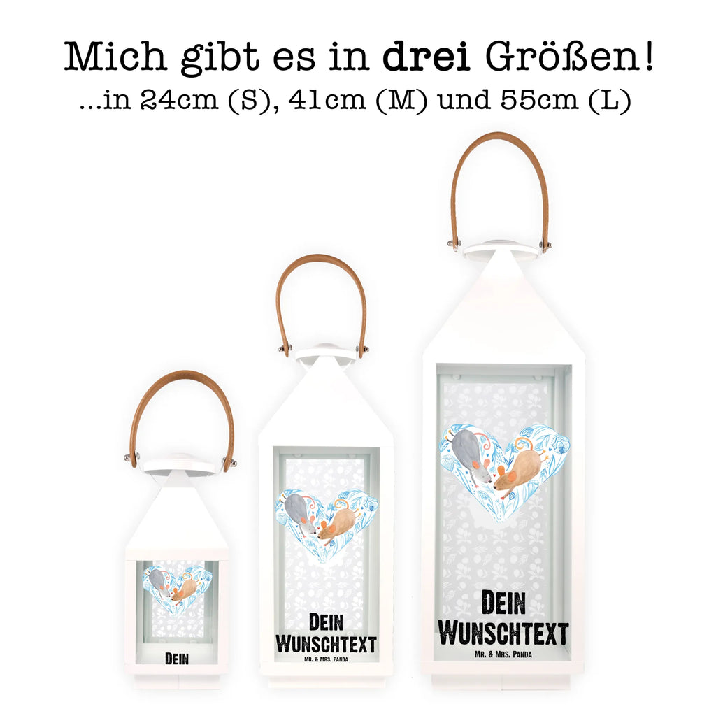 Personalisierte Deko Laterne Mäuse Herz Gartenlampe, Gartenleuchte, Gartendekoration, Gartenlicht, Laterne kleine Laternen, XXL Laternen, Laterne groß, Liebe, Partner, Freund, Freundin, Ehemann, Ehefrau, Heiraten, Verlobung, Heiratsantrag, Liebesgeschenk, Jahrestag, Hocheitstag, Maus, Mäuse, Liebesbotschaft, Liebesbeweis, Hochzeit, Lieblingsmensch, Gemeinsamkeit, Love, Geschenk für zwei