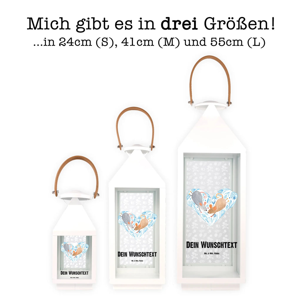 Personalisierte Deko Laterne Mäuse Herz Gartenlampe, Gartenleuchte, Gartendekoration, Gartenlicht, Laterne kleine Laternen, XXL Laternen, Laterne groß, Liebe, Partner, Freund, Freundin, Ehemann, Ehefrau, Heiraten, Verlobung, Heiratsantrag, Liebesgeschenk, Jahrestag, Hocheitstag, Maus, Mäuse, Liebesbotschaft, Liebesbeweis, Hochzeit, Lieblingsmensch, Gemeinsamkeit, Love, Geschenk für zwei