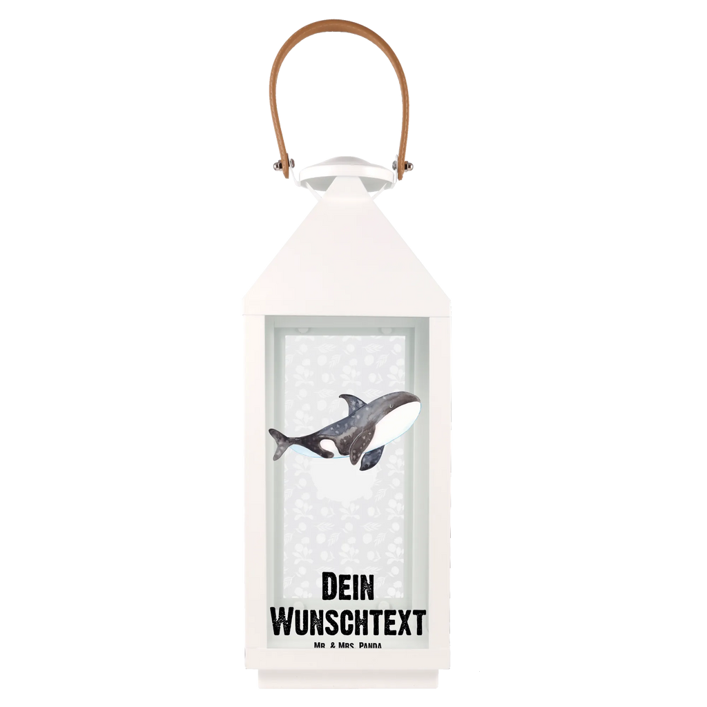 Personalisierte Deko Laterne Orca Gartenlampe, Gartenleuchte, Gartendekoration, Gartenlicht, Laterne kleine Laternen, XXL Laternen, Laterne groß, Meerestiere, Meer, Urlaub, Orca, Orcas, Killerwal, Wal, Möglichkeiten, Büro, Arbeit, Motivation, Selbstliebe, Neustart, Startup