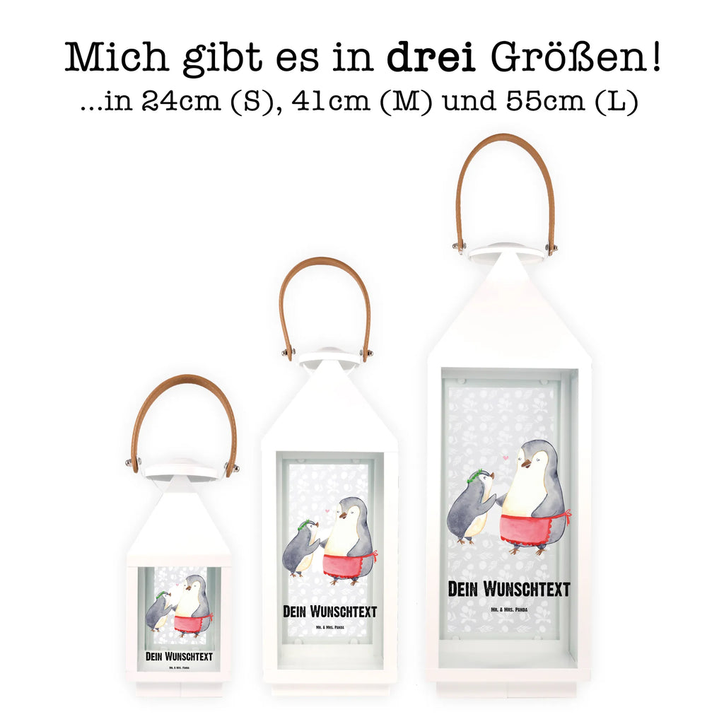 Personalisierte Deko Laterne Pinguin mit Kind Gartenlampe, Gartenleuchte, Gartendekoration, Gartenlicht, Laterne kleine Laternen, XXL Laternen, Laterne groß, Familie, Vatertag, Muttertag, Bruder, Schwester, Mama, Papa, Oma, Opa, Geschenk, Mami, Mutti, Mutter, Geburststag