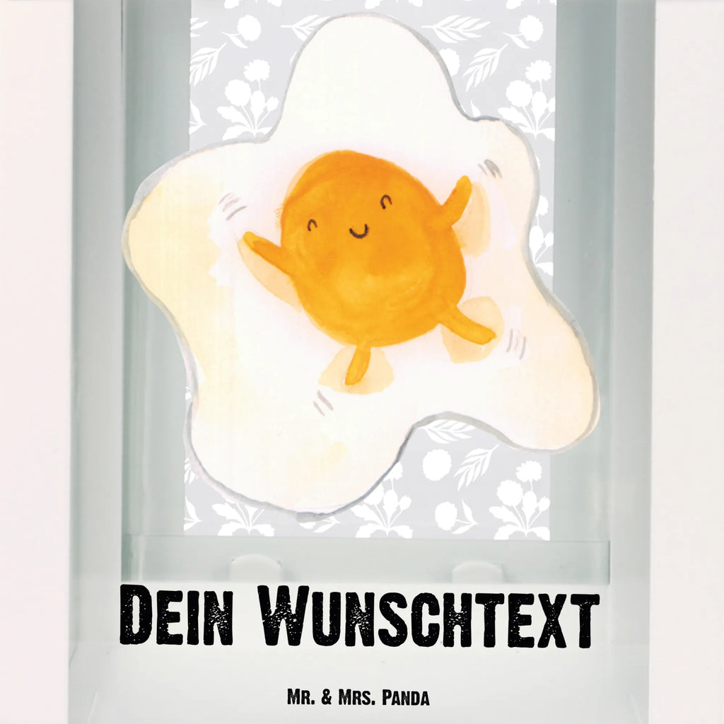 Personalisierte Deko Laterne Spiegelei Gartenlampe, Gartenleuchte, Gartendekoration, Gartenlicht, Laterne kleine Laternen, XXL Laternen, Laterne groß, Tiermotive, Gute Laune, lustige Sprüche, Tiere, Ei, Spiegelei, Schön, Tag, Glücklich, Liebe