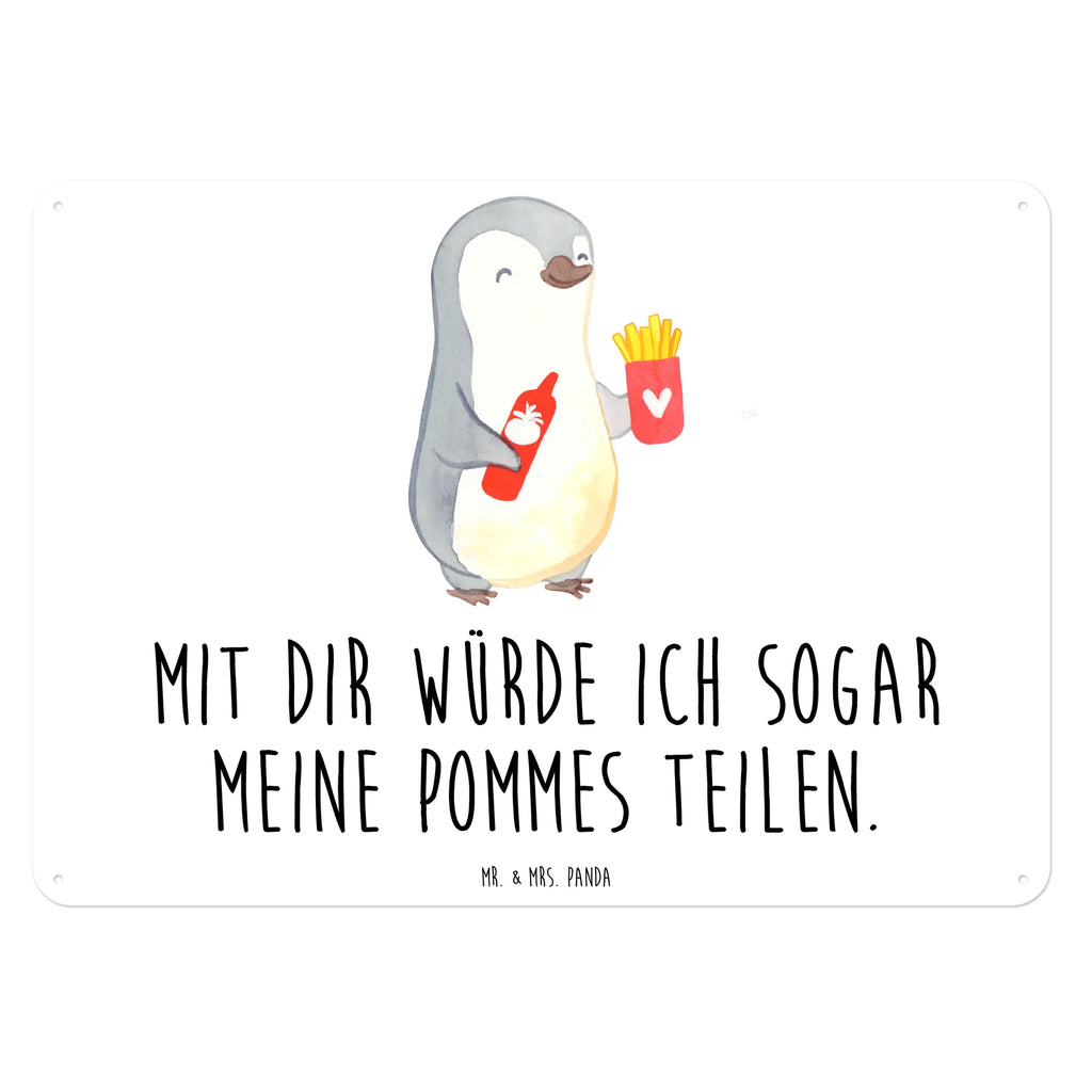 Blechschild Pinguin Pommes Blechschild, Metallschild, Geschenk Schild, Schild, Magnet-Metall-Schild, Deko Schild, Wandschild, Wand-Dekoration, Türschild, Liebe, Partner, Freund, Freundin, Ehemann, Ehefrau, Heiraten, Verlobung, Heiratsantrag, Liebesgeschenk, Jahrestag, Hocheitstag, Valentinstag, Geschenk für Frauen, Hochzeitstag, Mitbringsel, Geschenk für Freundin, Geschenk für Partner, Liebesbeweis, für Männer, für Ehemann