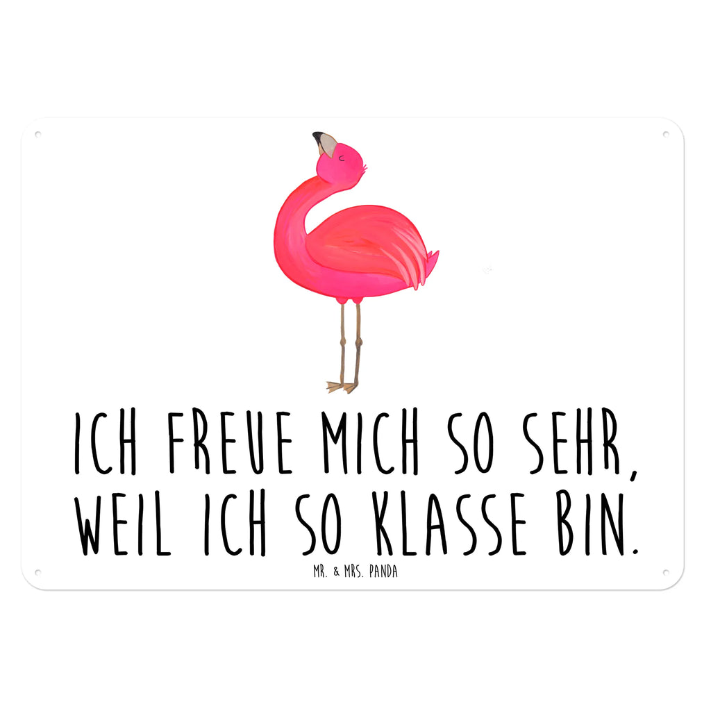 Blechschild Flamingo Stolz Blechschild, Metallschild, Geschenk Schild, Schild, Magnet-Metall-Schild, Deko Schild, Wandschild, Wand-Dekoration, Türschild, Flamingo, stolz, Freude, Selbstliebe, Selbstakzeptanz, Freundin, beste Freundin, Tochter, Mama, Schwester