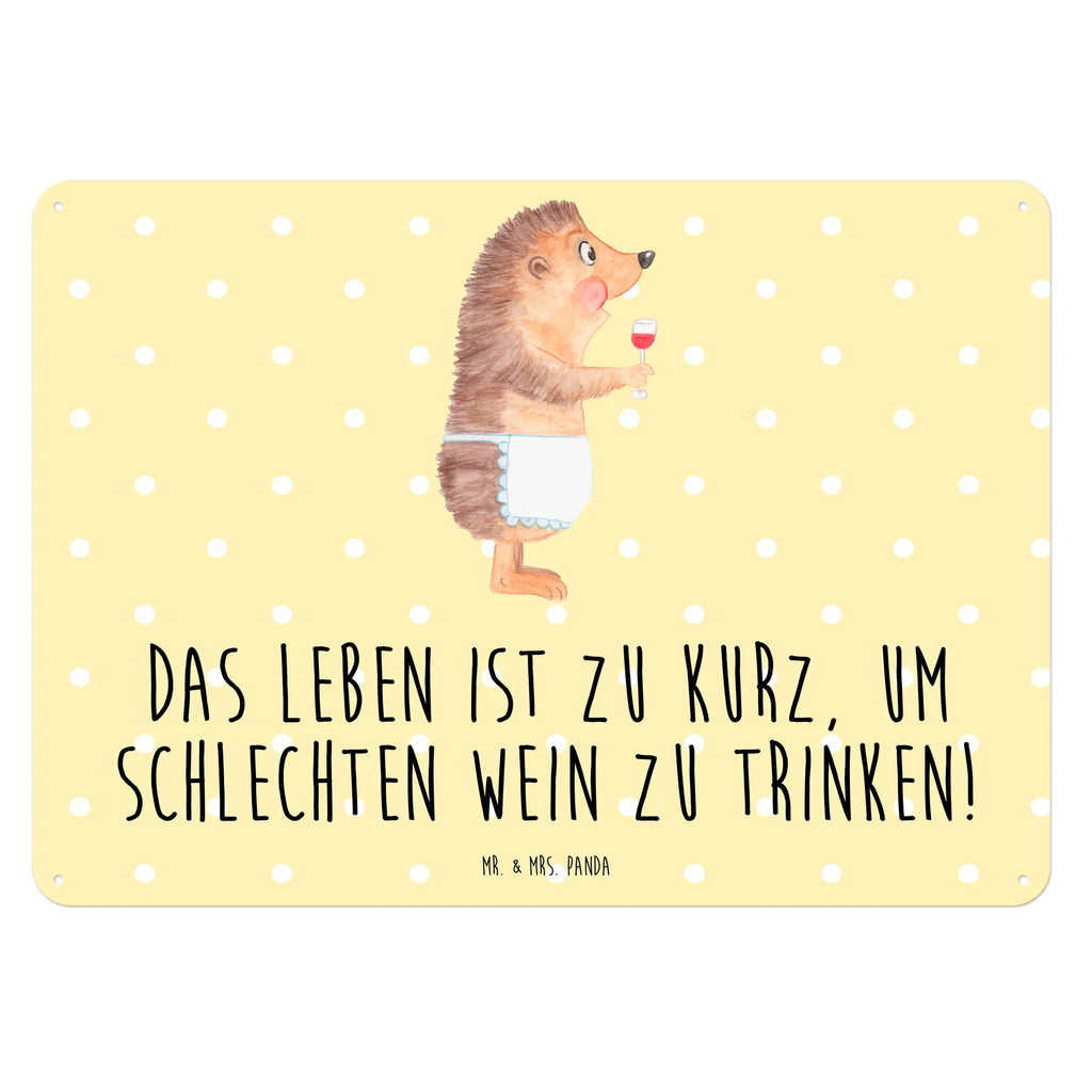 Blechschild Igel Wein Blechschild, Metallschild, Geschenk Schild, Schild, Magnet-Metall-Schild, Deko Schild, Wandschild, Wand-Dekoration, Türschild, Tiermotive, Gute Laune, lustige Sprüche, Tiere, Wein Spruch, Igel, Geschenk Weintrinker, Geschenk Weinliebhaber, Wein Deko, Weinglas, Rotwein, Weißwein, Wein trinken