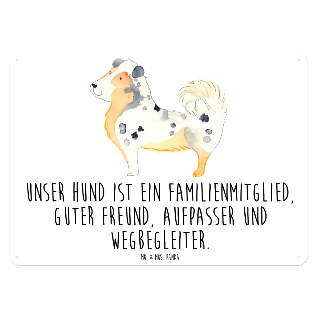 Blechschild Hund Australien Shepherd Blechschild, Metallschild, Geschenk Schild, Schild, Magnet-Metall-Schild, Deko Schild, Wandschild, Wand-Dekoration, Türschild, Hund, Hundemotiv, Haustier, Hunderasse, Tierliebhaber, Hundebesitzer, Sprüche, Australien Shepherd, Shepherd, Hundeliebe, Familienhund, Spruch