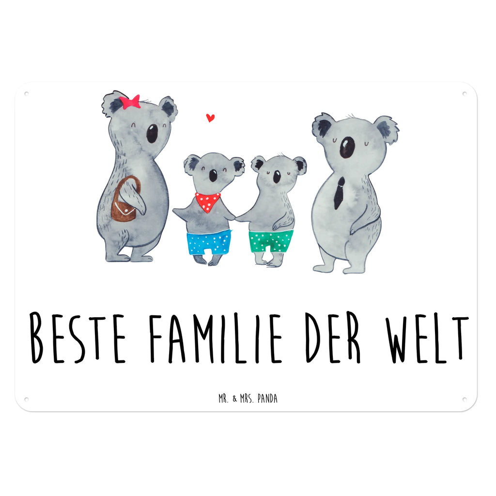 Blechschild Koala Familie zwei Blechschild, Metallschild, Geschenk Schild, Schild, Magnet-Metall-Schild, Deko Schild, Wandschild, Wand-Dekoration, Türschild, Familie, Vatertag, Muttertag, Bruder, Schwester, Mama, Papa, Oma, Opa, Koala, Koalabär, beste Familie, Familienzeit, Familienleben, Koalafamilie, Lieblingsfamilie