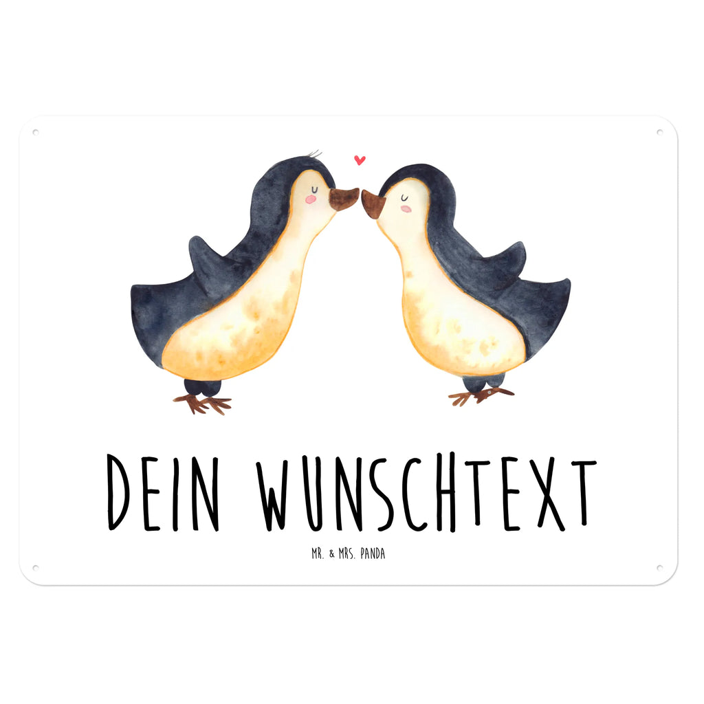 Personalisiertes Blechschild Pinguine Kuss Blechschild, Metallschild, Geschenk Schild, Schild, Magnet-Metall-Schild, Deko Schild, Wandschild, Wand-Dekoration, Türschild, Liebe, Partner, Freund, Freundin, Ehemann, Ehefrau, Heiraten, Verlobung, Heiratsantrag, Liebesgeschenk, Jahrestag, Hocheitstag, Valentinstag, Geschenk für Frauen, Hochzeitstag, Mitbringsel, Geschenk für Freundin, Geschenk für Partner, Liebesbeweis, für Männer, für Ehemann