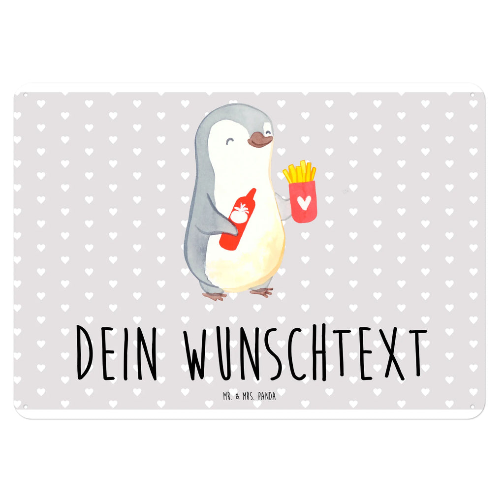 Personalisiertes Blechschild Pinguin Pommes Blechschild, Metallschild, Geschenk Schild, Schild, Magnet-Metall-Schild, Deko Schild, Wandschild, Wand-Dekoration, Türschild, Liebe, Partner, Freund, Freundin, Ehemann, Ehefrau, Heiraten, Verlobung, Heiratsantrag, Liebesgeschenk, Jahrestag, Hocheitstag, Valentinstag, Geschenk für Frauen, Hochzeitstag, Mitbringsel, Geschenk für Freundin, Geschenk für Partner, Liebesbeweis, für Männer, für Ehemann