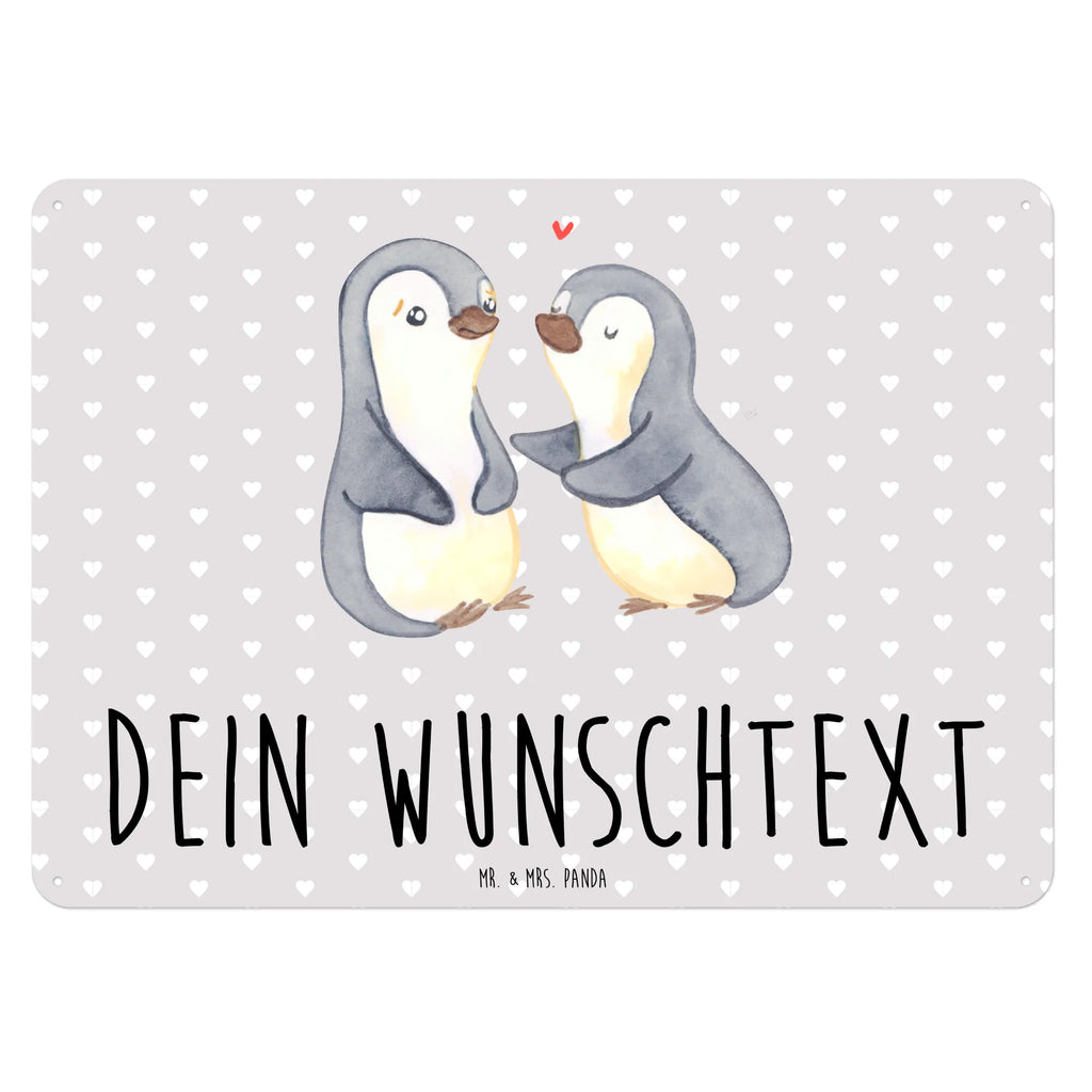 Personalisiertes Blechschild Pinguine trösten Blechschild, Metallschild, Geschenk Schild, Schild, Magnet-Metall-Schild, Deko Schild, Wandschild, Wand-Dekoration, Türschild, Liebe, Partner, Freund, Freundin, Ehemann, Ehefrau, Heiraten, Verlobung, Heiratsantrag, Liebesgeschenk, Jahrestag, Hocheitstag, Valentinstag, Geschenk für Frauen, Hochzeitstag, Mitbringsel, Geschenk für Freundin, Geschenk für Partner, Liebesbeweis, für Männer, für Ehemann