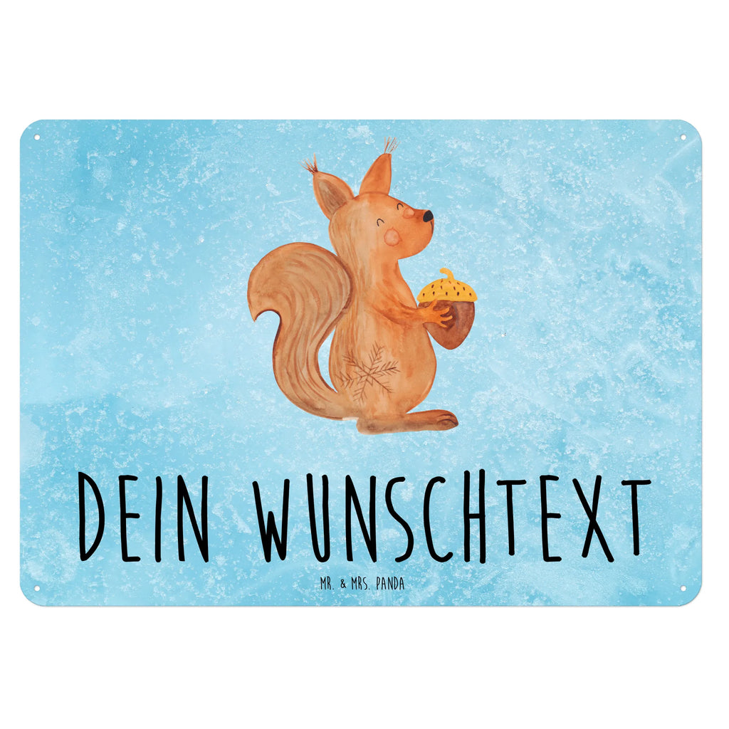 Personalisiertes Blechschild Eichhörnchen Weihnachten Blechschild, Metallschild, Geschenk Schild, Schild, Magnet-Metall-Schild, Deko Schild, Wandschild, Wand-Dekoration, Türschild, Winter, Weihnachten, Weihnachtsdeko, Nikolaus, Advent, Heiligabend, Wintermotiv, Frohe Weihnachten, Frohes neues Jahr, Guten Rutsch, Weihnachtsmotiv, Weihnachtsgruß, Neujahr, Vogel