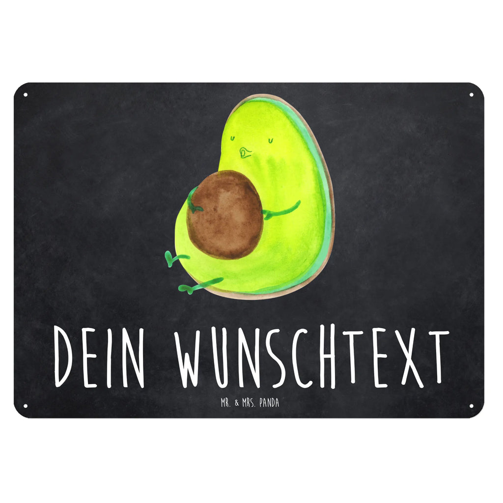 Personalisiertes Blechschild Avocado pfeift Blechschild, Metallschild, Geschenk Schild, Schild, Magnet-Metall-Schild, Deko Schild, Wandschild, Wand-Dekoration, Türschild, Avocado, Veggie, Vegan, Gesund, Diät, Abnehmen, Ernährung, dick sein