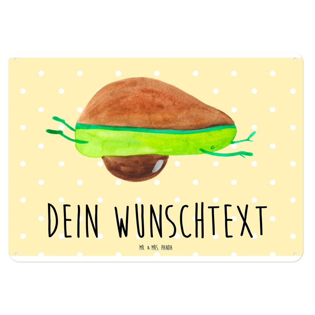 Personalisiertes Blechschild Avocado Yoga Blechschild, Metallschild, Geschenk Schild, Schild, Magnet-Metall-Schild, Deko Schild, Wandschild, Wand-Dekoration, Türschild, Avocado, Veggie, Vegan, Gesund, Avocado Yoga Vegan