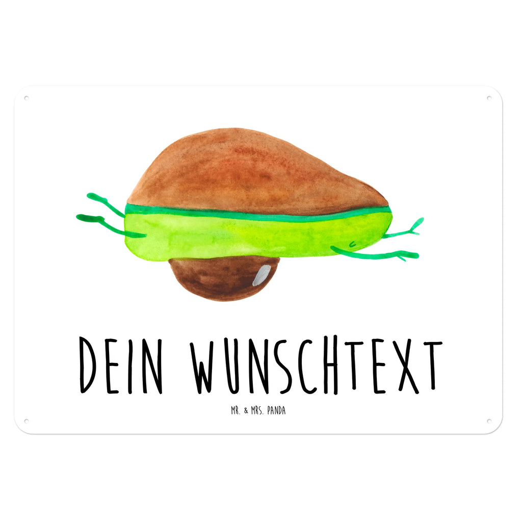 Personalisiertes Blechschild Avocado Yoga Blechschild, Metallschild, Geschenk Schild, Schild, Magnet-Metall-Schild, Deko Schild, Wandschild, Wand-Dekoration, Türschild, Avocado, Veggie, Vegan, Gesund, Avocado Yoga Vegan