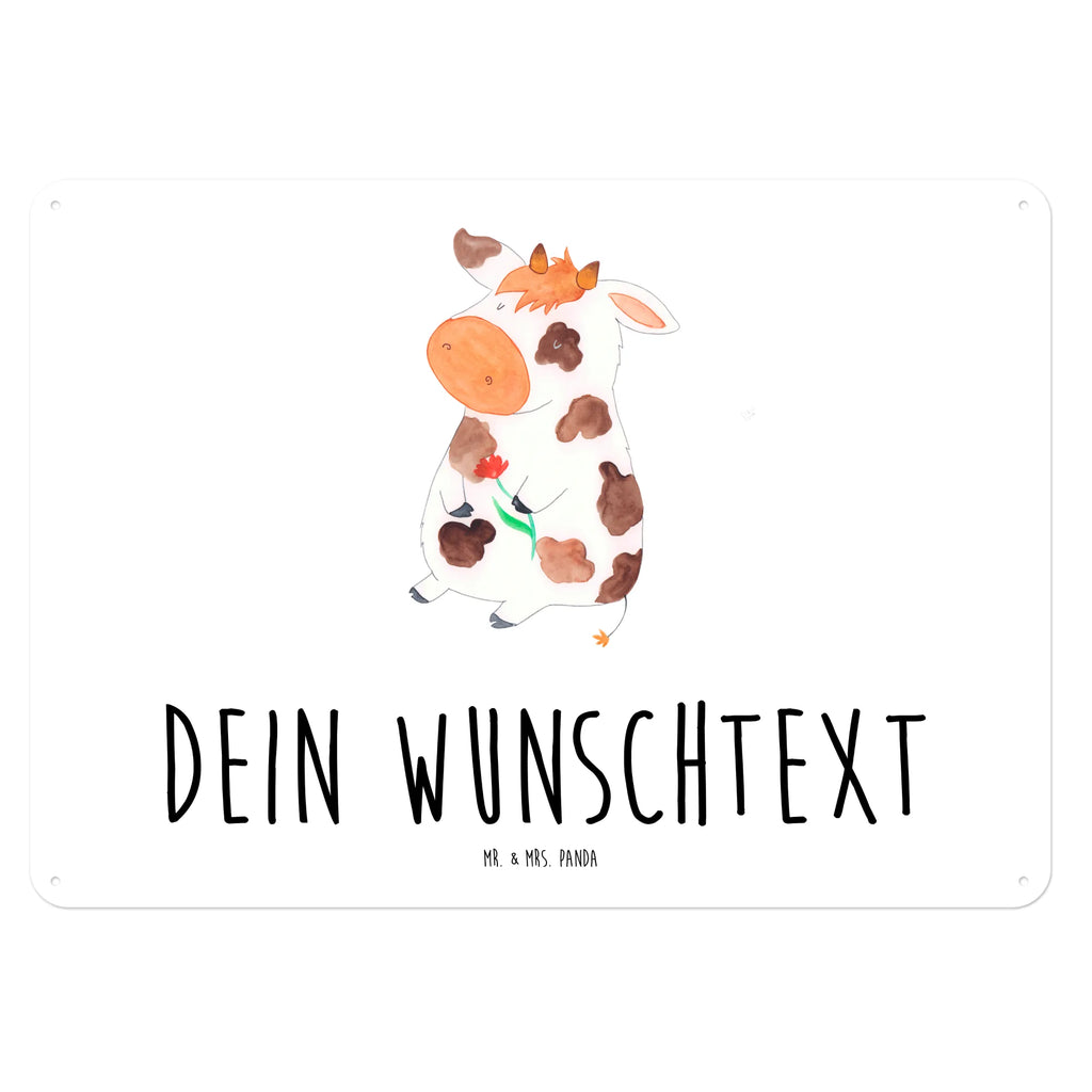 Personalisiertes Blechschild Kuh Blechschild, Metallschild, Geschenk Schild, Schild, Magnet-Metall-Schild, Deko Schild, Wandschild, Wand-Dekoration, Türschild, Bauernhof, Hoftiere, Landwirt, Landwirtin, Kuh, Kühe, Träume, Flausen, Spruch, Magie, Motivtion, Hof, Milch, Milchkuh