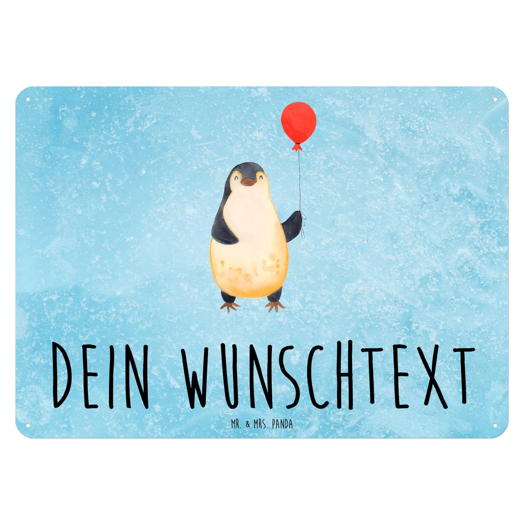 Personalisiertes Blechschild Pinguin Luftballon Blechschild, Metallschild, Geschenk Schild, Schild, Magnet-Metall-Schild, Deko Schild, Wandschild, Wand-Dekoration, Türschild, Pinguin, Pinguine, Luftballon, Tagträume, Lebenslust, Geschenk Freundin, Geschenkidee, beste Freundin, Motivation, Neustart, neues Leben, Liebe, Glück