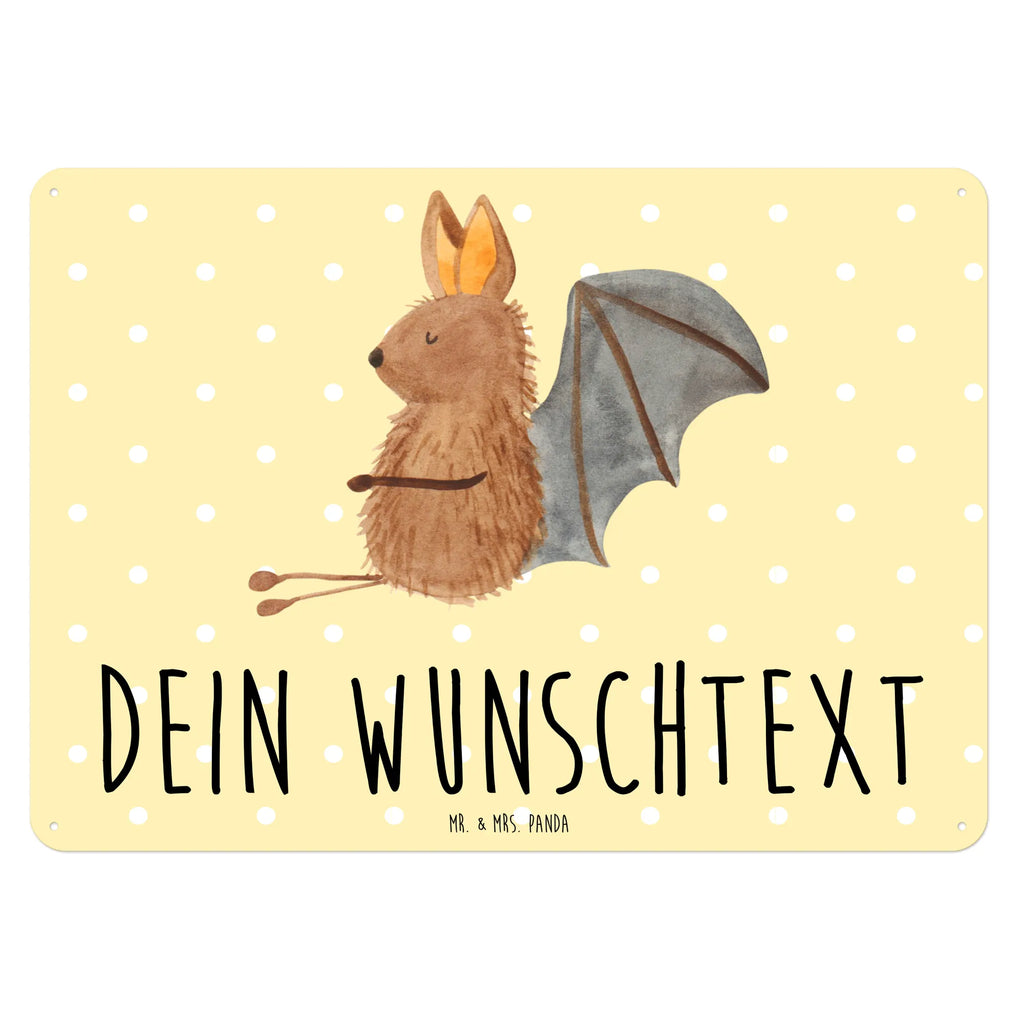 Personalisiertes Blechschild Fledermaus Sitzen Blechschild, Metallschild, Geschenk Schild, Schild, Magnet-Metall-Schild, Deko Schild, Wandschild, Wand-Dekoration, Türschild, Tiermotive, Gute Laune, lustige Sprüche, Tiere, Fledermaus, Fledermäuse, Motivation, entspannen