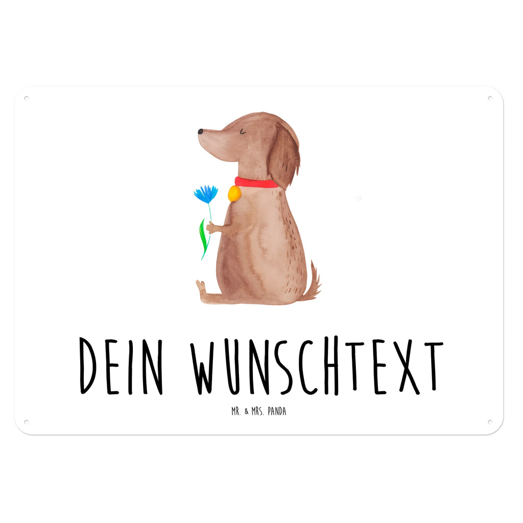 Personalisiertes Blechschild Hund Blume Blechschild, Metallschild, Geschenk Schild, Schild, Magnet-Metall-Schild, Deko Schild, Wandschild, Wand-Dekoration, Türschild, Hund, Hundemotiv, Haustier, Hunderasse, Tierliebhaber, Hundebesitzer, Sprüche, Hunde, Frauchen, Hundeliebe