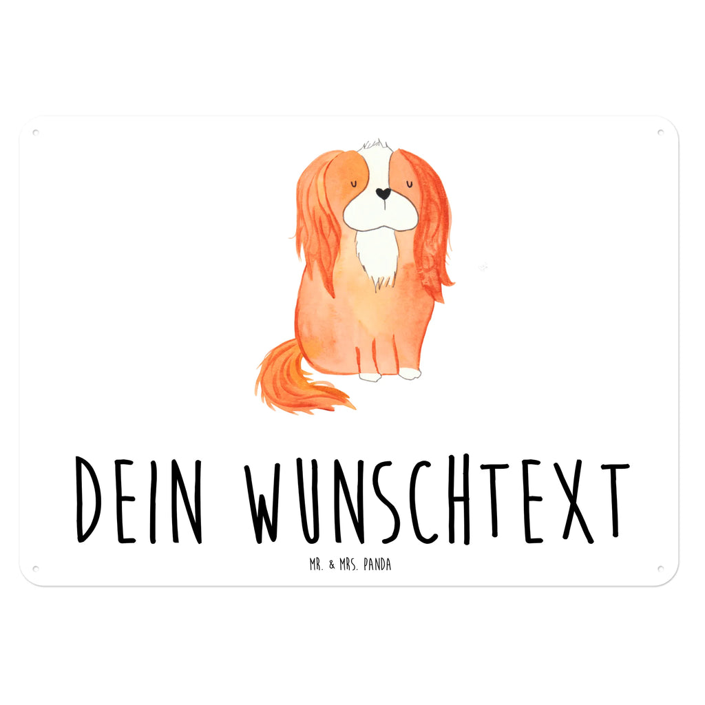 Personalisiertes Blechschild Hund Cavalier King Charles Spaniel Blechschild, Metallschild, Geschenk Schild, Schild, Magnet-Metall-Schild, Deko Schild, Wandschild, Wand-Dekoration, Türschild, Hund, Hundemotiv, Haustier, Hunderasse, Tierliebhaber, Hundebesitzer, Sprüche, Cavalier King Charles Spaniel, Cockerspaniel, Spaniel, Spruch, schönster Hund