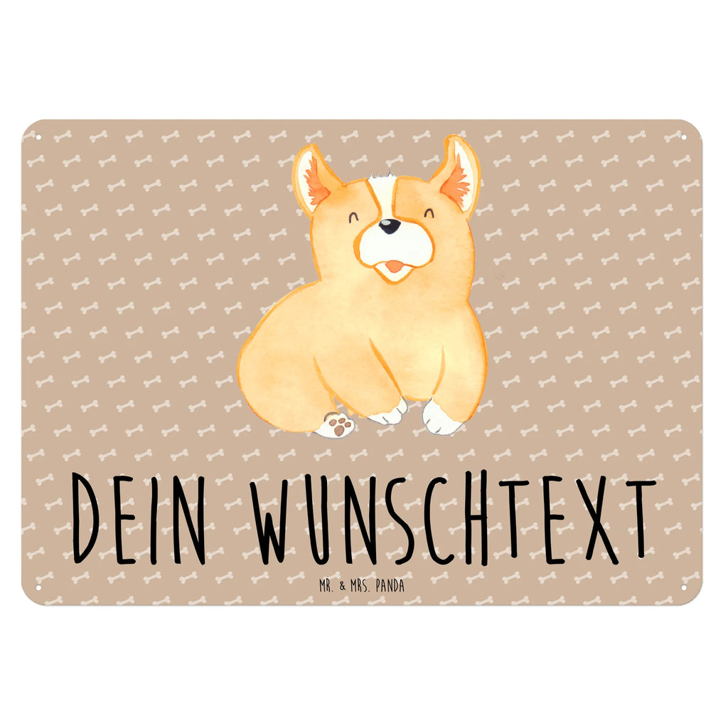 Personalisiertes Blechschild Corgie Blechschild, Metallschild, Geschenk Schild, Schild, Magnet-Metall-Schild, Deko Schild, Wandschild, Wand-Dekoration, Türschild, Hund, Hundemotiv, Haustier, Hunderasse, Tierliebhaber, Hundebesitzer, Sprüche, Corgie, Welsh Corgie Pembroke, britisch, Motivation, Spruch, Hundespruch, Lebensfreude