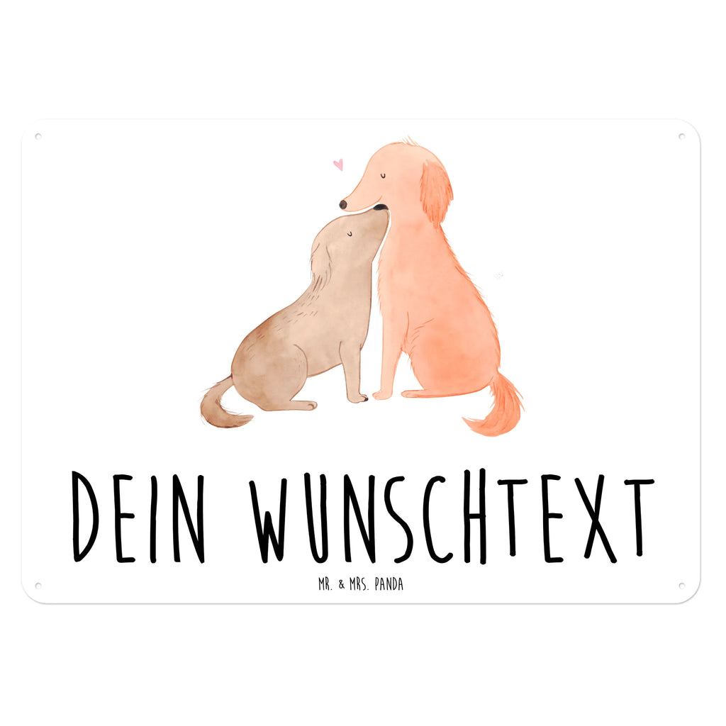 Personalisiertes Blechschild Hunde Liebe Blechschild, Metallschild, Geschenk Schild, Schild, Magnet-Metall-Schild, Deko Schild, Wandschild, Wand-Dekoration, Türschild, Hund, Hundemotiv, Haustier, Hunderasse, Tierliebhaber, Hundebesitzer, Sprüche, Liebe, Hund. Hunde, Kuss, Vertrauen, Kuscheln, Herz