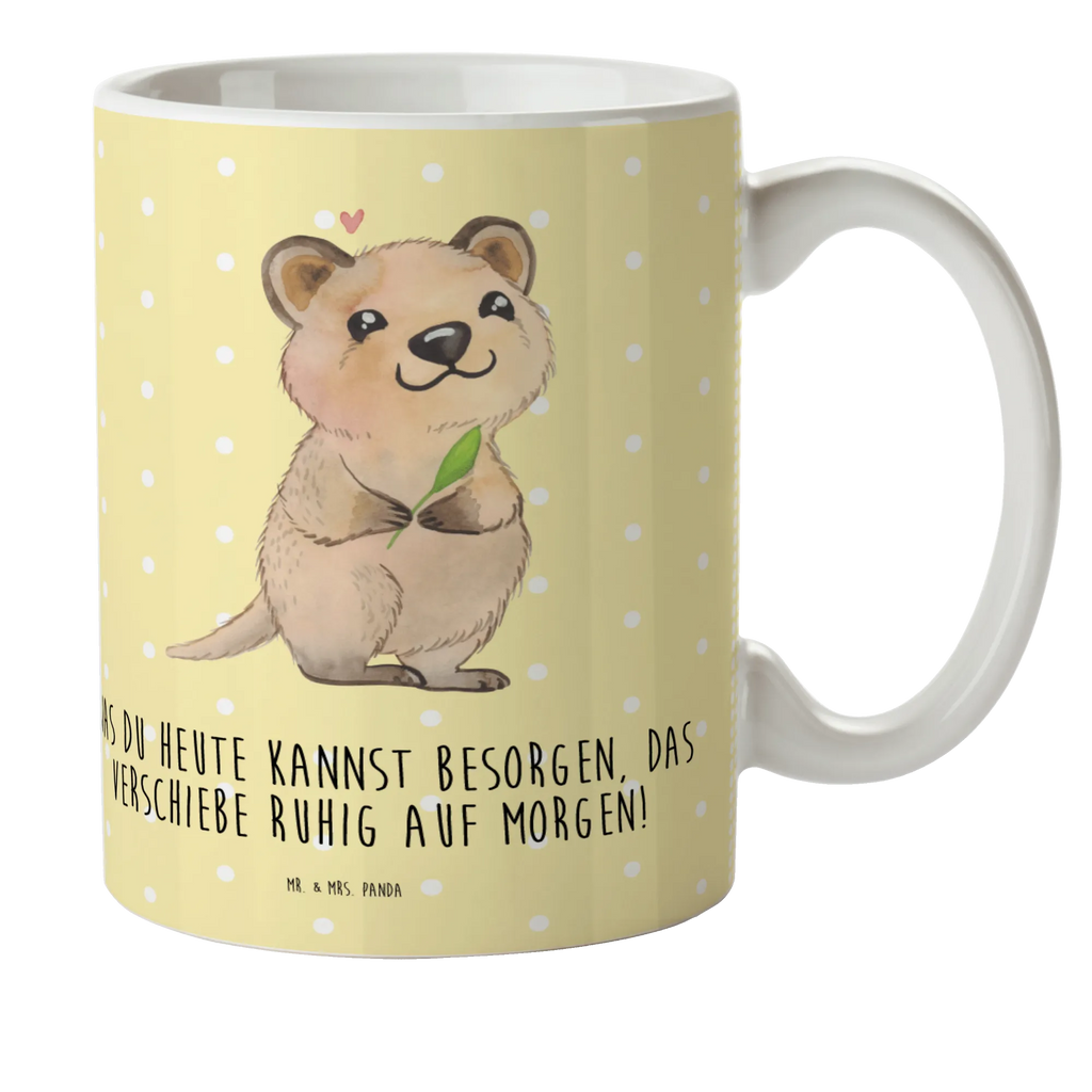 Kindertasse Quokka Happy Kindertasse, Kinder Tasse, Kunststoff Tasse, Kindergarten Tasse, Trinkbecher, Camping Becher, Kaffeetasse, Kunststoffbecher, Kindergartenbecher, Outdoorgeschirr, Kunststoffgeschirr, Reisebecher, Reisetasse, Kinderbecher, Bruchfeste Tasse, Bruchsichere Tasse, Plastik Tasse, Plastiktasse, Tiermotive, Gute Laune, lustige Sprüche, Tiere, Quokka, Verschieben, Aufschieberitis, Lustiger Spruch, Niedliches Tier, Dinge erledigen