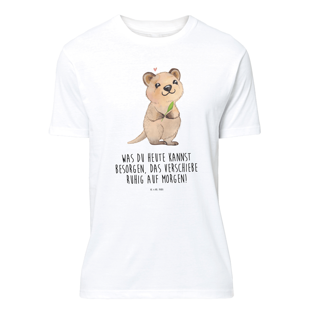 T-Shirt Standard Quokka Happy T-Shirt, Shirt, Tshirt, Lustiges T-Shirt, T-Shirt mit Spruch, Party, Junggesellenabschied, Jubiläum, Geburstag, Herrn, Damen, Männer, Frauen, Schlafshirt, Nachthemd, Sprüche, Tiermotive, Gute Laune, lustige Sprüche, Tiere, Quokka, Verschieben, Aufschieberitis, Lustiger Spruch, Niedliches Tier, Dinge erledigen