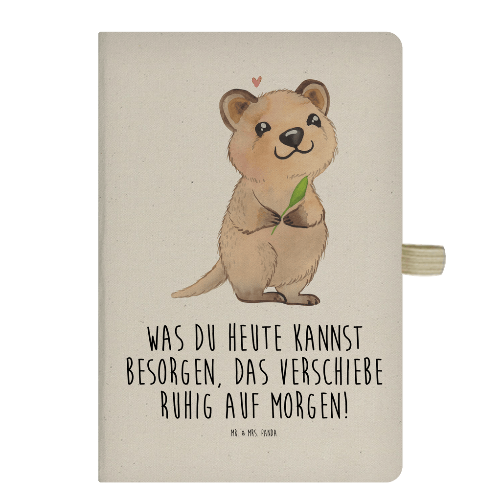 Baumwoll Notizbuch Quokka Happy Notizen, Eintragebuch, Tagebuch, Notizblock, Adressbuch, Journal, Kladde, Skizzenbuch, Notizheft, Schreibbuch, Schreibheft, Tiermotive, Gute Laune, lustige Sprüche, Tiere, Quokka, Verschieben, Aufschieberitis, Lustiger Spruch, Niedliches Tier, Dinge erledigen