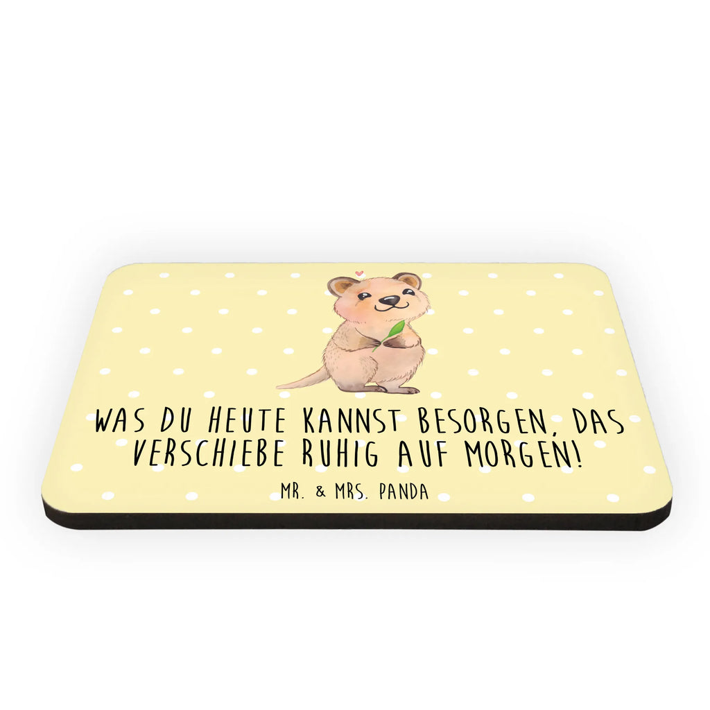 Magnet Quokka Happy Kühlschrankmagnet, Pinnwandmagnet, Souvenir Magnet, Motivmagnete, Dekomagnet, Whiteboard Magnet, Notiz Magnet, Kühlschrank Dekoration, Tiermotive, Gute Laune, lustige Sprüche, Tiere, Quokka, Verschieben, Aufschieberitis, Lustiger Spruch, Niedliches Tier, Dinge erledigen