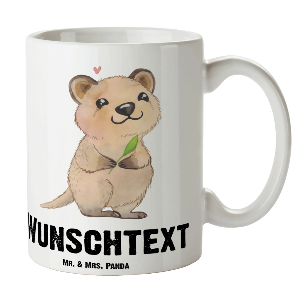 Personalisierte Tasse Quokka Happy Personalisierte Tasse, Namenstasse, Wunschname, Personalisiert, Tasse, Namen, Drucken, Tasse mit Namen, Tiermotive, Gute Laune, lustige Sprüche, Tiere, Quokka, Verschieben, Aufschieberitis, Lustiger Spruch, Niedliches Tier, Dinge erledigen