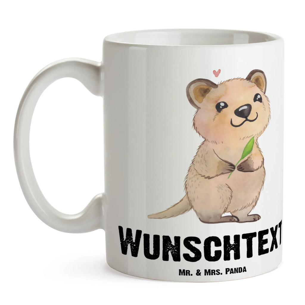 Personalisierte Tasse Quokka Happy Personalisierte Tasse, Namenstasse, Wunschname, Personalisiert, Tasse, Namen, Drucken, Tasse mit Namen, Tiermotive, Gute Laune, lustige Sprüche, Tiere, Quokka, Verschieben, Aufschieberitis, Lustiger Spruch, Niedliches Tier, Dinge erledigen