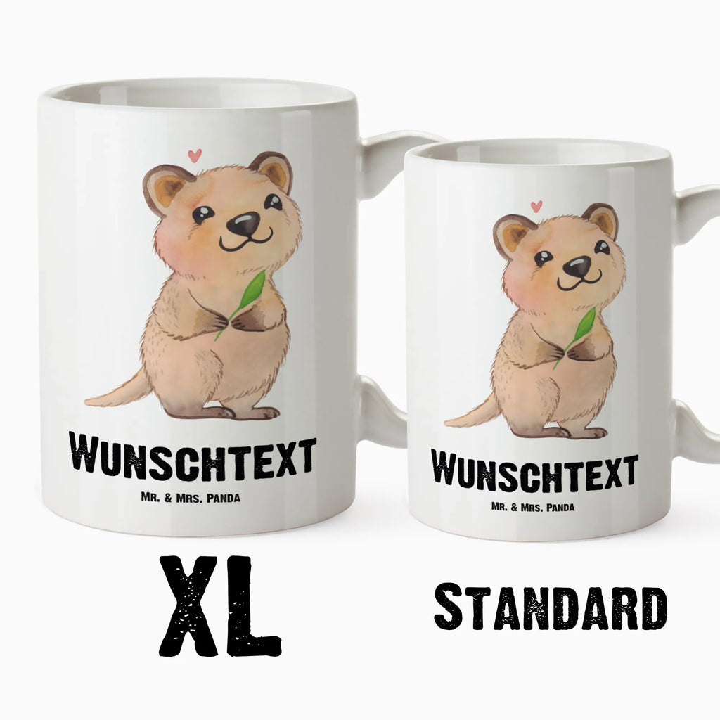 Personalisierte XL Tasse Quokka Happy Personalisierte XL Tasse, Personalisierte Große Tasse, Personalisierte Grosse Kaffeetasse, PErsonalisierter XL Becher, XL Teetasse mit Namen, XL Becher mit Namen, spülmaschinenfest, Jumbo Tasse, Groß, Personalisiert, XL Tasse mit Namen, XL Namenstasse, Jumbo Namenstasse, Tiermotive, Gute Laune, lustige Sprüche, Tiere, Quokka, Verschieben, Aufschieberitis, Lustiger Spruch, Niedliches Tier, Dinge erledigen