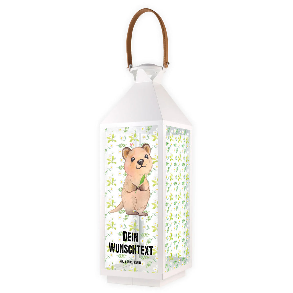 Personalisierte Deko Laterne Quokka Happy Gartenlampe, Gartenleuchte, Gartendekoration, Gartenlicht, Laterne kleine Laternen, XXL Laternen, Laterne groß, Tiermotive, Gute Laune, lustige Sprüche, Tiere, Quokka, Verschieben, Aufschieberitis, Lustiger Spruch, Niedliches Tier, Dinge erledigen