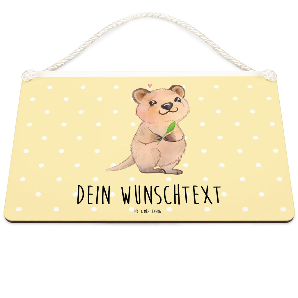 Personalisiertes Deko Schild Quokka Happy Dekoschild, Deko Schild, Schild, Tür Schild, Türschild, Holzschild, Wandschild, Wanddeko, Tiermotive, Gute Laune, lustige Sprüche, Tiere, Quokka, Verschieben, Aufschieberitis, Lustiger Spruch, Niedliches Tier, Dinge erledigen