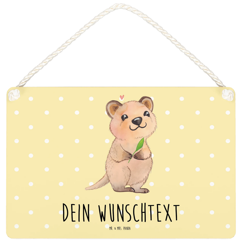 Personalisiertes Deko Schild Quokka Happy Dekoschild, Deko Schild, Schild, Tür Schild, Türschild, Holzschild, Wandschild, Wanddeko, Tiermotive, Gute Laune, lustige Sprüche, Tiere, Quokka, Verschieben, Aufschieberitis, Lustiger Spruch, Niedliches Tier, Dinge erledigen