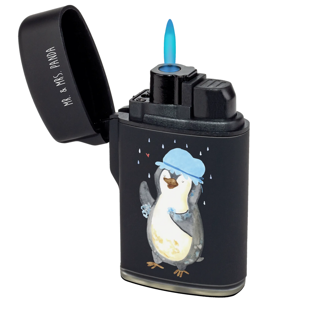 Lighter Penguin have a shower Feuerzeug, Feuerzeuge, Sturmfeuerzeug, Gasfeuerzeug, Luxus Feuerzeug, Sturmfeuerzeug nachfüllbar, Pinguin, Pinguine, Dusche, duschen, Lebensmotto, Motivation, Neustart, Neuanfang, glücklich sein