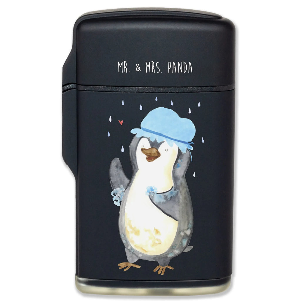 Lighter Penguin have a shower Feuerzeug, Feuerzeuge, Sturmfeuerzeug, Gasfeuerzeug, Luxus Feuerzeug, Sturmfeuerzeug nachfüllbar, Pinguin, Pinguine, Dusche, duschen, Lebensmotto, Motivation, Neustart, Neuanfang, glücklich sein