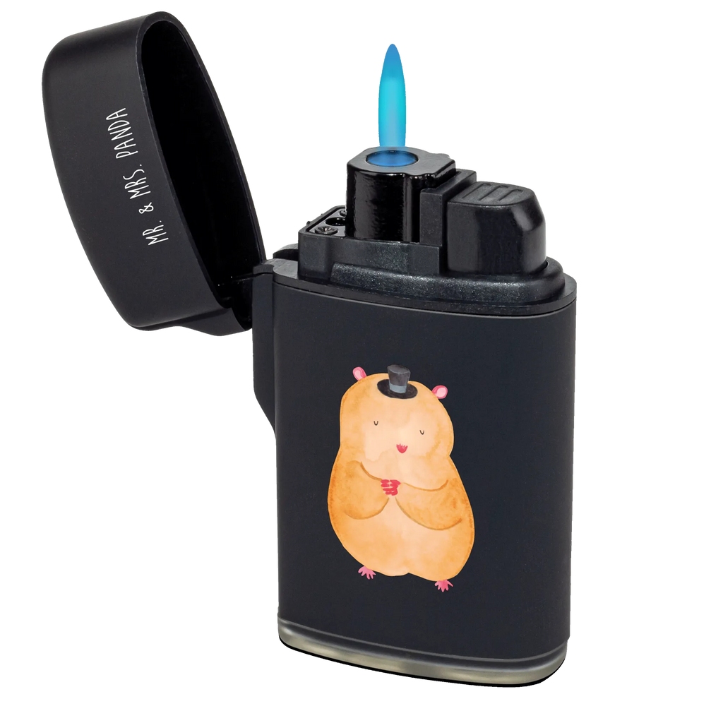 Feuerzeug Hamster mit Hut Feuerzeug, Feuerzeuge, Sturmfeuerzeug, Gasfeuerzeug, Luxus Feuerzeug, Sturmfeuerzeug nachfüllbar, Tiermotive, Gute Laune, lustige Sprüche, Tiere, Hamster, Hut, Magier, Zylinder, Zwerghamster, Zauberer