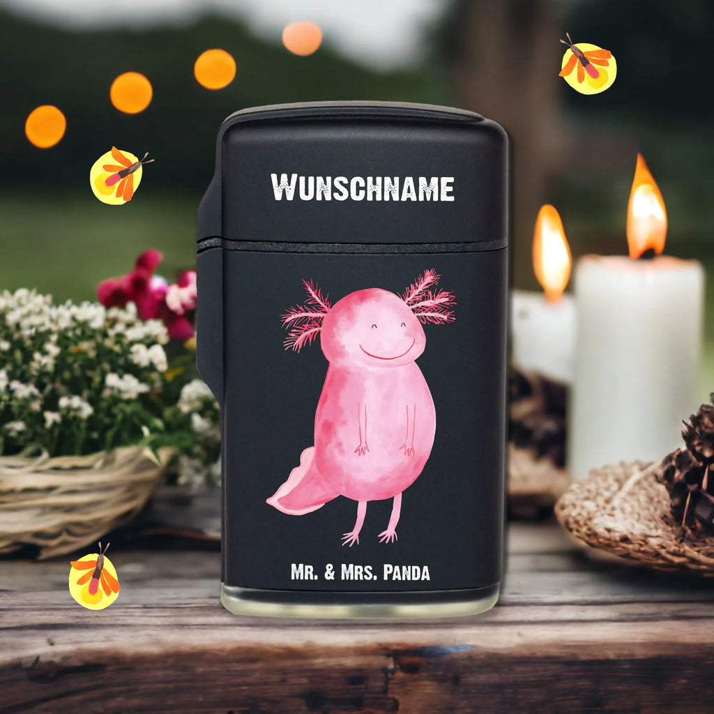 Personalised lighter axolotl Happy Personalisiertes Feuerzeug, Personalisiertes Gas-Feuerzeug, Personalisiertes Sturmfeuerzeug, Feuerzeug bedrucken, Feuerzeug personalisiert, Feuerzeug personalisieren, Feuerzeug selbst gestalten, Feuerzeug Geschenkidee, Feuerzeug als Geschenk, Geschenk Feuerzeug, Feuerzeug Geschenk, Feuerzeug mit Name, Feuerzeug mit Namen, Besonderes Feuerzeug, Axolotl, Molch, Axolot, Schwanzlurch, Lurch, Lurche, Motivation, gute Laune