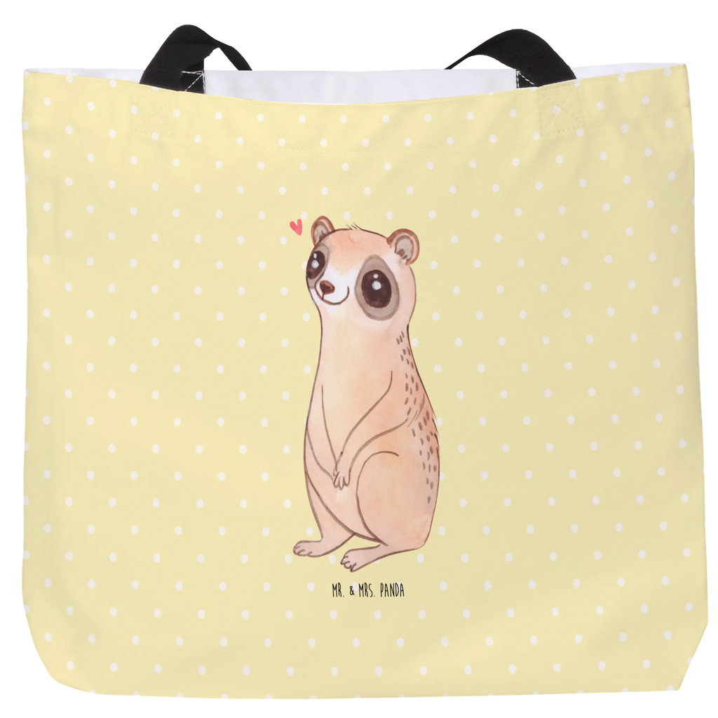 Shopper Plumplori Glücklich Beutel, Einkaufstasche, Tasche, Strandtasche, Einkaufsbeutel, Shopper, Schultasche, Freizeittasche, Tragebeutel, Schulbeutel, Alltagstasche, Tiermotive, Gute Laune, lustige Sprüche, Tiere, Plumplori, Niedlich, Glück