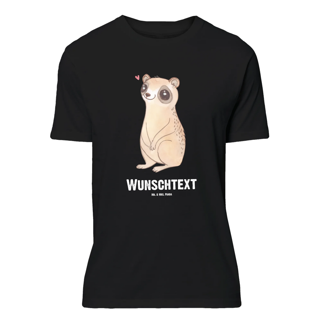 Personalisiertes T-Shirt Plumplori Glücklich T-Shirt Personalisiert, T-Shirt mit Namen, T-Shirt mit Aufruck, Männer, Frauen, Tiermotive, Gute Laune, lustige Sprüche, Tiere, Plumplori, Niedlich, Glück