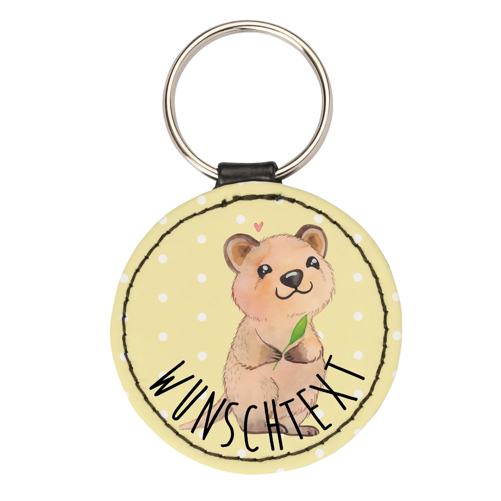 Personalisierter Schlüsselanhänger Quokka Happy Personalisierter Schlüsselanhänger, Personalisierter Anhänger, Personalisierter Taschenanhänger, Personalisierter Glücksbringer, Personalisierter Schutzengel, Schlüsselanhänger mit Namen, Anhänger mit Namen, Glücksbringer mit Namen, Schlüsselanhänger Wunschtext, Schlüsselanhänger selbst gestalten, Tiermotive, Gute Laune, lustige Sprüche, Tiere, Quokka, Verschieben, Aufschieberitis, Lustiger Spruch, Niedliches Tier, Dinge erledigen