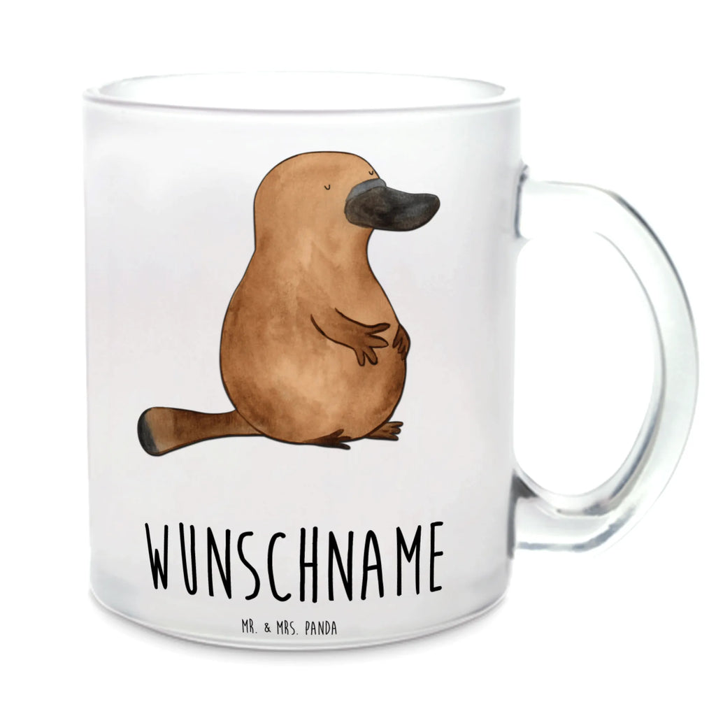 Personalisierte Teetasse Schnabeltier mutig Personalisierte Teetasse, Personalisiertes Teeglas, Personalisierter Teebecher, Personalisierte Glas Teetasse, Personalisierte Teetasse aus Glas, Teetasse mit Namen, Teeglas mit Namen, Teebecher mit Namen, Glas Teetasse mit Namen, Teetasse aus Glas mit Namen, Teetasse Wunschname, Teetasse selbst gestalten., Meerestiere, Meer, Urlaub, Schnabeltier, Mut, mutig, Lebensweisheit, Schnabeltiere, Motivation, Training, Büro, Arbeit, Neuanfang, Neustart, Weltreise, Raodtrip