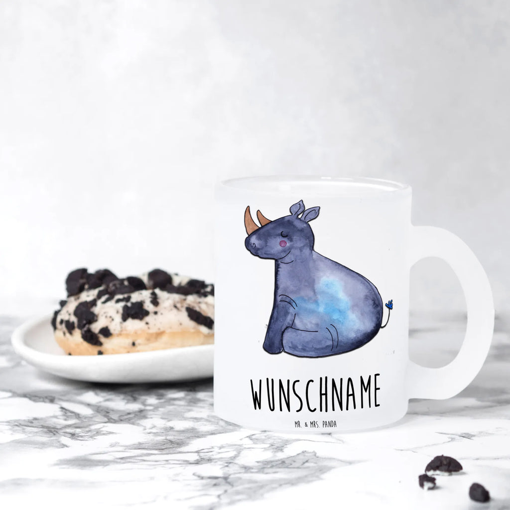 Personalisierte Teetasse Einhorn Nashorn Personalisierte Teetasse, Personalisiertes Teeglas, Personalisierter Teebecher, Personalisierte Glas Teetasse, Personalisierte Teetasse aus Glas, Teetasse mit Namen, Teeglas mit Namen, Teebecher mit Namen, Glas Teetasse mit Namen, Teetasse aus Glas mit Namen, Teetasse Wunschname, Teetasse selbst gestalten., Einhorn, Einhörner, Einhorn Deko, Unicorn, Regenbogen, witzig, lustig, Zoo, Glitzer, Einhornpower, Erwachsenwerden, Nashorn, Nashörner