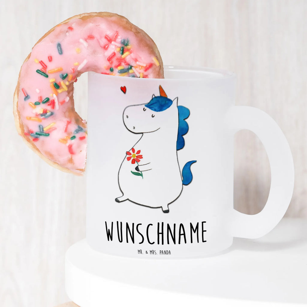 Personalisierte Teetasse Einhorn Spaziergang Personalisierte Teetasse, Personalisiertes Teeglas, Personalisierter Teebecher, Personalisierte Glas Teetasse, Personalisierte Teetasse aus Glas, Teetasse mit Namen, Teeglas mit Namen, Teebecher mit Namen, Glas Teetasse mit Namen, Teetasse aus Glas mit Namen, Teetasse Wunschname, Teetasse selbst gestalten., Einhorn, Einhörner, Einhorn Deko, Unicorn, Glitzer, Blumen, Spaziergang, Motivation, Gute Laune, Freude, Freundin, Mutter, Schwester