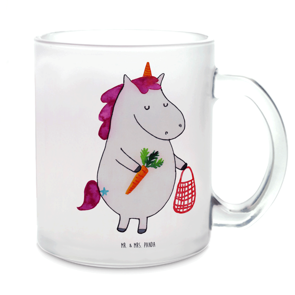 Teetasse Einhorn Gemüse Teetasse, Teeglas, Teebecher, Tasse mit Henkel, Tasse, Glas Teetasse, Teetasse aus Glas, Einhorn, Einhörner, Einhorn Deko, Pegasus, Unicorn, Biomarkt, Bio, Gemüse, Wochenmarkt