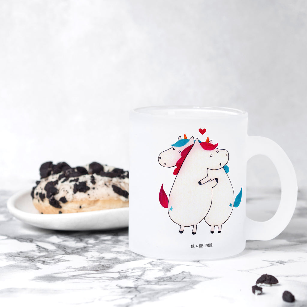 Teetasse Einhorn Mitteilung Teetasse, Teeglas, Teebecher, Tasse mit Henkel, Tasse, Glas Teetasse, Teetasse aus Glas, Einhorn, Einhörner, Einhorn Deko, Pegasus, Unicorn, Valentinstag, Valentine, Liebe, Geschenk, Partner, Ehe, lustig, witzig, Spruch