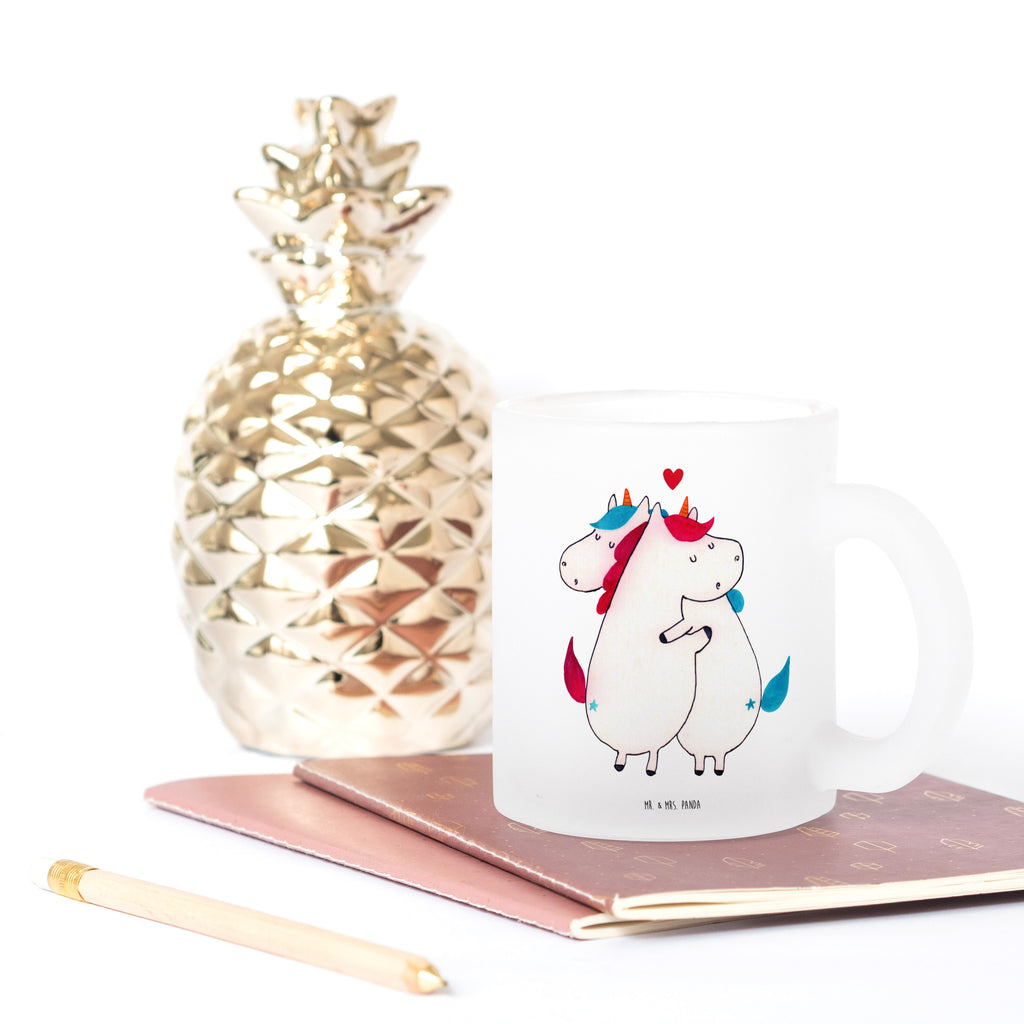 Teetasse Einhorn Mitteilung Teetasse, Teeglas, Teebecher, Tasse mit Henkel, Tasse, Glas Teetasse, Teetasse aus Glas, Einhorn, Einhörner, Einhorn Deko, Pegasus, Unicorn, Valentinstag, Valentine, Liebe, Geschenk, Partner, Ehe, lustig, witzig, Spruch